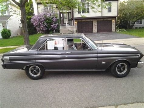 Purchase Used 1964 Ford Falcon Futura Charcoal Gray 4 Door 170 Cu 6
