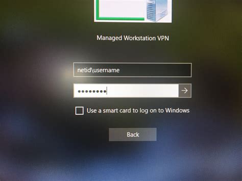 Connecting to the VPN prior to login – IT Connect
