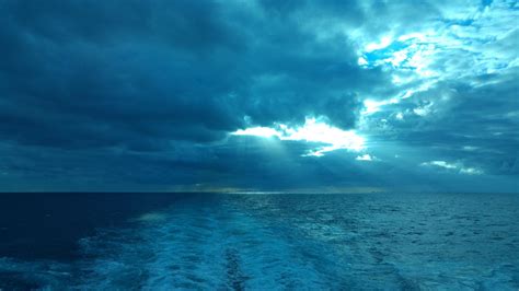 Cruise Ship Wind Nature Beauty In Nature Cloudscape Wake Blue