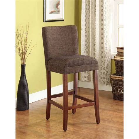 Homepop Upholstered Parson Barstool 29 Inches Bed Bath And Beyond