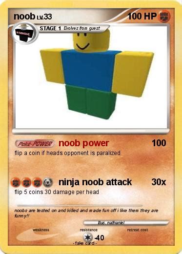 Pokémon Noob 316 316 Noob Power My Pokemon Card