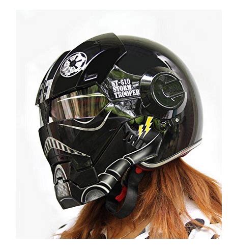 Starwars imperial tie fighter pilot helmet motorcycle custom dot. Custom Motorcycle Helmet Conversions - How to make an Iron ...