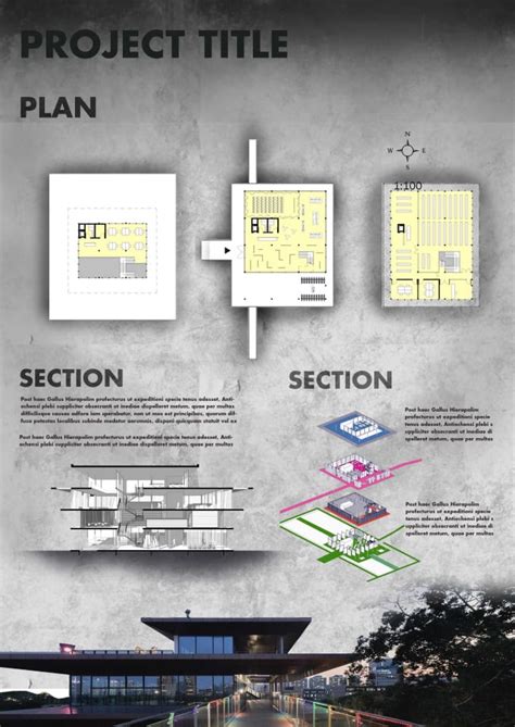 Design A Professional Architecture Presentation Board Presentation Design