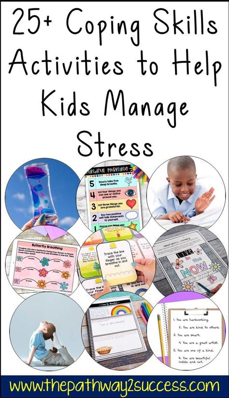 25 Coping Skills Activities To Help Kids Manage Stress Coping Skills