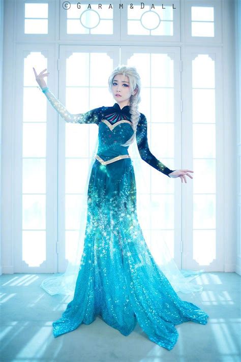 Disney Frozen Cosplay Costume Elsa Cosplay Suit Disney Hot Sex Picture