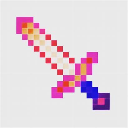 Minecraft Sword Vector Pixel Getdrawings Vectors