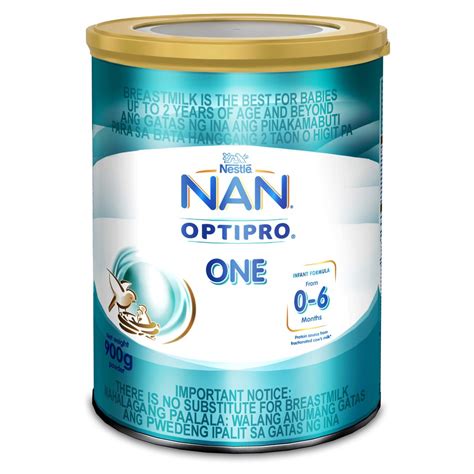 Nan Optipro One Infant Formula For 0 6 Months 900g Shopee Philippines