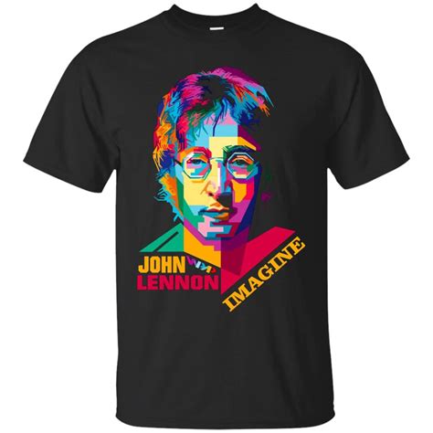 John Lennon Parrod T Shirt Imagine Design Beatles By Neox Grass Place