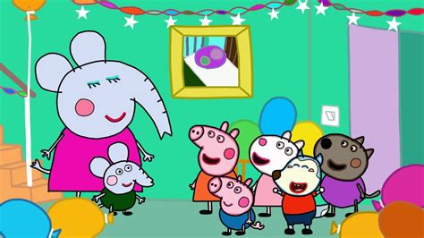 Peppa Pig And Friends Come To Edmond Elephants Birthday Party Peppa