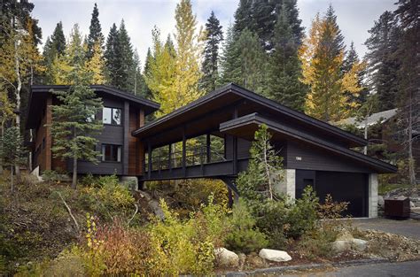 Alpine Meadows — Sagemodern Mountain Home Exterior Mountain Modern