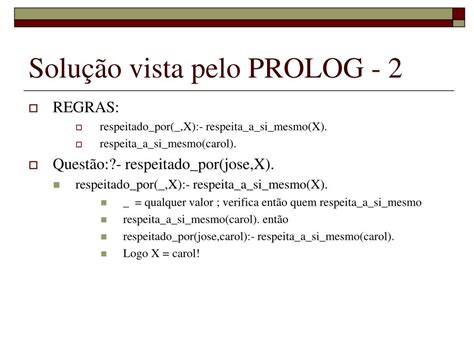 Ppt Exemplos De Prolog Powerpoint Presentation Free Download Id