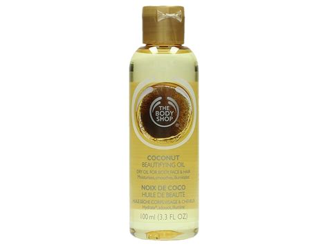 The Body Shop Coconut Beautifying Oil 33 Oz Dry Oil For Body Face
