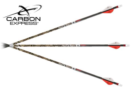 Carbon Express Maxima Red Contour Finished Hunting Arrows Fletched To