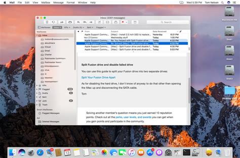 It is up to you which one you will use. How to Change the Mail Sorting Order in Mac OS X Mail