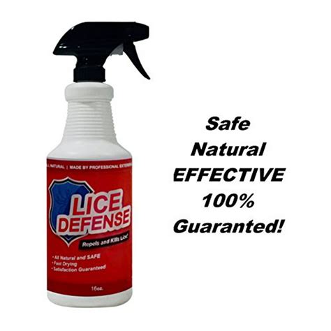 Lice Defense Spray Kills On Contact Repellent Spray For Bedding