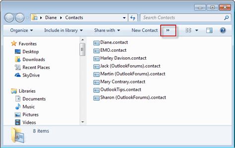 Sishah Import A Wab File Into Outlook Contacts