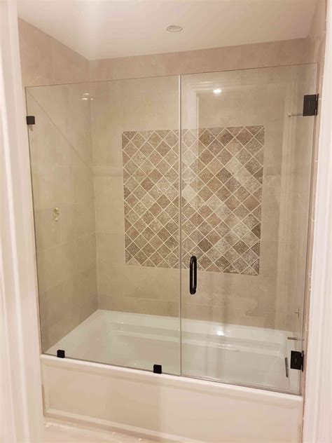 The bathtub shower doors are a great addition to the bathroom. Bathtub Shower Doors Las Vegas | Tub Showers | A Cutting ...