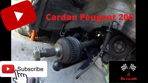 Peugeot 206 S16 TUTO Remontage Cardan 206 Peugeot 206 YouTube