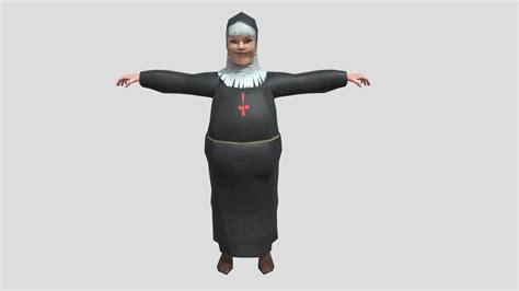 Evil Nun Nun Driver Download Free 3d Model By Ewtube0 4bb27be Sketchfab
