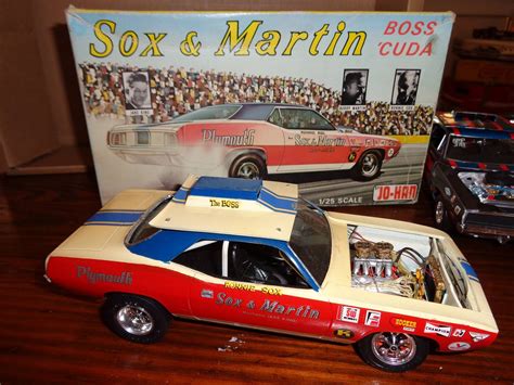 Johan Sox And Martin Cuda Pro Stock Plastic Model Cars Plastic Model