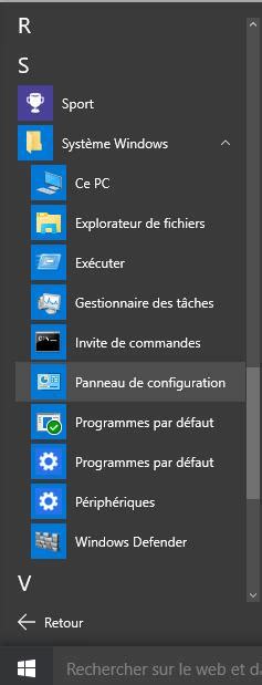 Comment Ouvrir Le Panneau De Configuration Sous Windows 10 Des