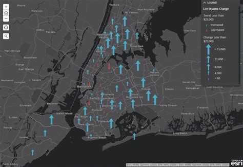 New York City Gentrification Vivid Maps