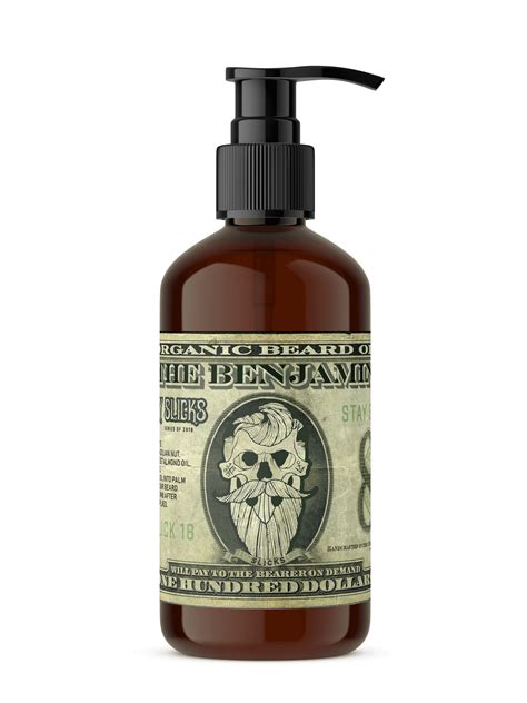 Benjamin | 8oz Organic Beard Oil | Johnny Slicks