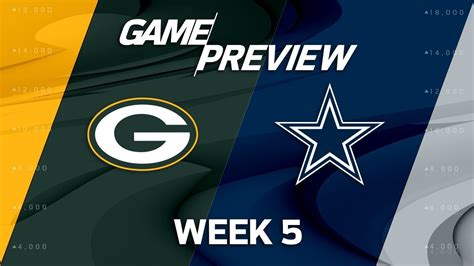 Green Bay Packers Vs Dallas Cowboys Week 5 Game Preview Move The