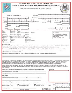 Below this map are examples of enacted legislation . Editable religious exemption letter nj example - Fill Out ...