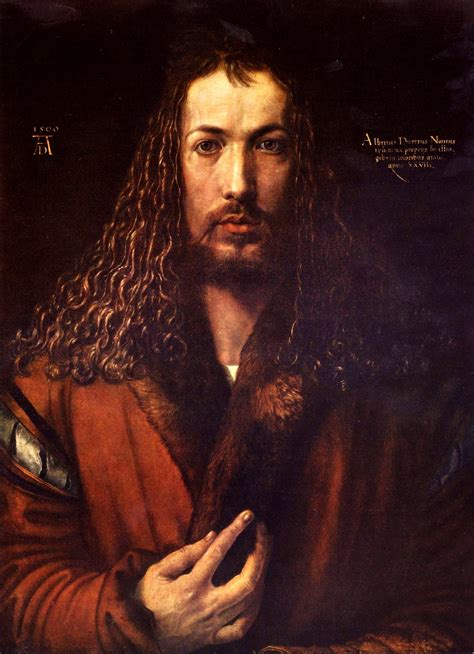 Cuadros Que Ver Autorretrato Albrecht Dürer