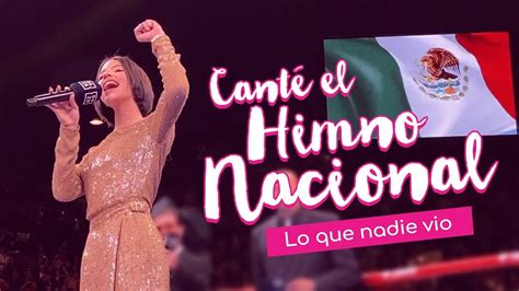 Todo méxico, mientras ángela aguilar canta el himno: Ángela Aguilar cantando el Himno Nacional de México en La ...