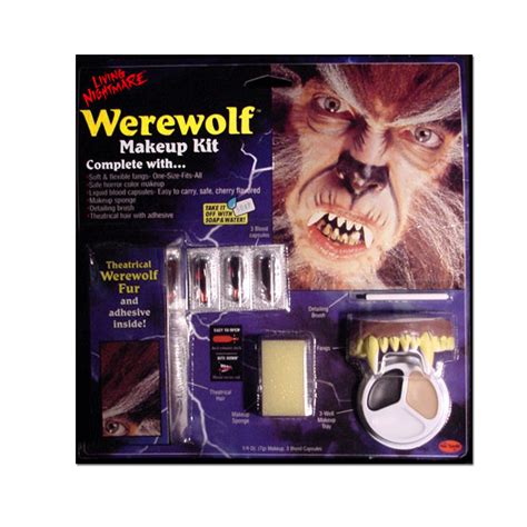 Werewolf Halloween Makeup Kit