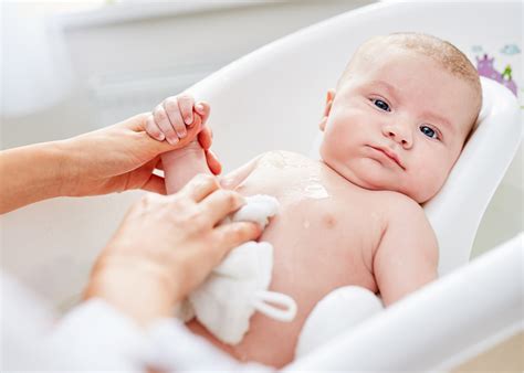 It should not be more than 38 degrees celsius once they are six months old. How often do you bathe a newborn? | Love Love Love