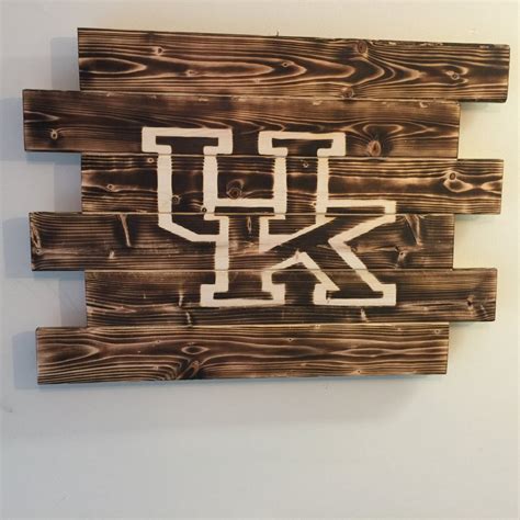 University Of Kentucky Wood Sign