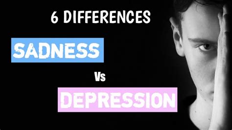 How To Know The Difference Between Sadness And Depression Sadness
