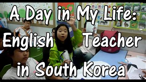 Hagwon English Teacher In Korea A Day In My Life Youtube