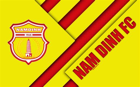 Mặc dù chi tiết bản hợp đồng giữa đôi bên không được tiết lộ. Download wallpapers Nam Dinh FC, 4k, material design, logo ...