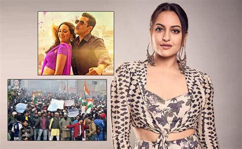 Sonakshi Sinha Says Caa Protests Are More Important Than Dabangg 3