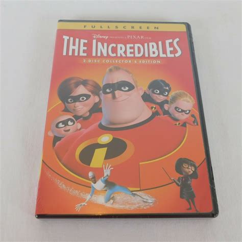Disney Incredibles Collectors Edition 2 Dvd Set 2004 Fullscreen Holly
