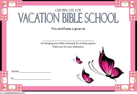 Please consult the permissions form on your clip art cd for more information. Lifeway VBS Certificate Template - 7+ Fresh Designs in 2019