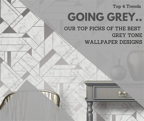 An Advertisement For The Wallpaper Design Company Going Grey