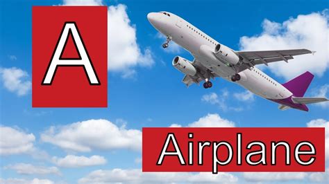 A Is For Airplane Phonics Song Of Alphabets For Kids Youtube
