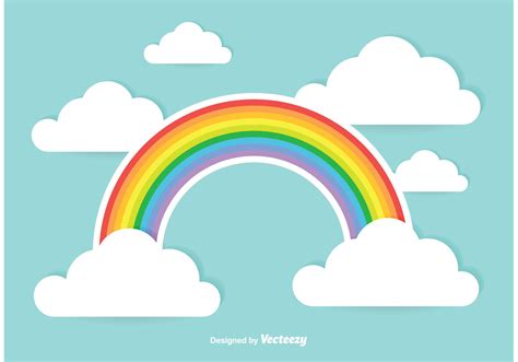 Cute Rainbow Illustration 89621 Vector Art At Vecteezy