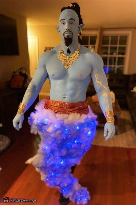magical aladdin inspired costume with stunning gold accessories