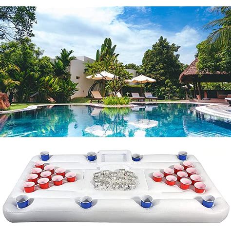 Buy Dandd Inflatable Floating Pool Lounge Table Inflatable Floating Pool Party Game Float Set