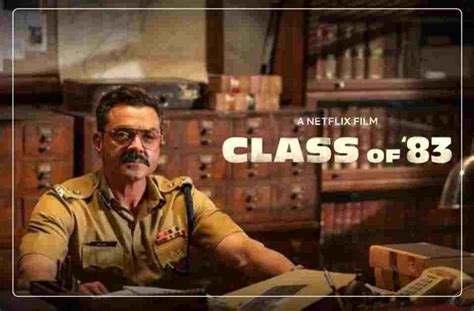 Does the video keep buffering? How to Watch Class of '83 Starring Bobby Deol Full Movie ...