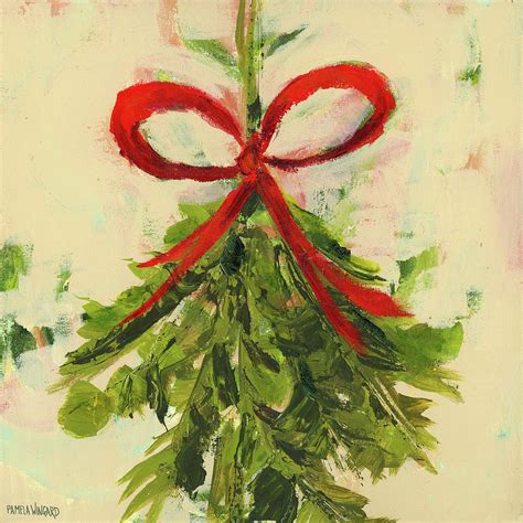 Mistletoe Painting By Pamela J Wingard