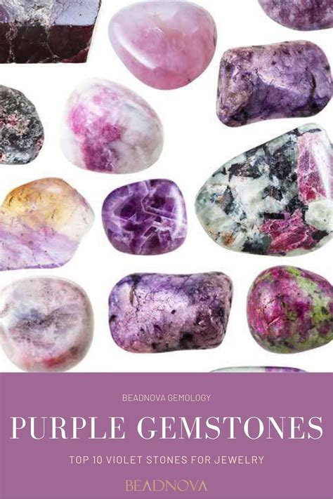 Purple Gemstones For Stunning Jewelry