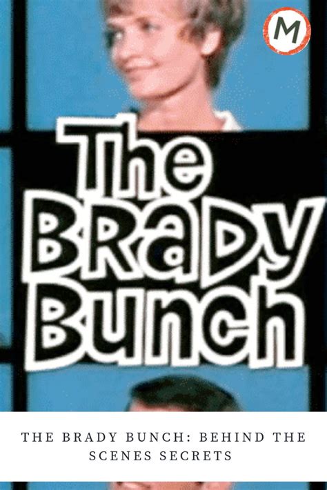 The Brady Bunch Poster With An Image Of Two People