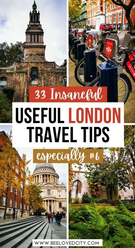 33 Incredibly Useful London Travel Tips That Will Hep You Beeloved City